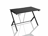 Nitro Concepts D12 Gaming Tisch - Schreibtisch - Computertisch - schwarz NC-GP-DK-009