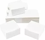 PH PandaHall 30 Pack Weiß Geschenkboxen, 8x8x4cm Weiß Weihnachtsboxen Geschenkverpackungsschachtel Rechteck Geschenkschachteln Kartonschachteln Für Weihnachten Valentinstag Hochzeit Party Geschenke