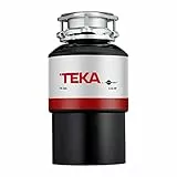Teka 115890013 TR 550 Abfall Zerkleinerer für Spüle, Schwarz