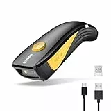 NETUM CS7501 QR-Scanner – Verbesserter Bluetooth-Barcodescanner, Tragbarer 1D/2D-Scanner für Lagerverwaltung, Kabelloser Imager für Tablets, Android, iOS, PC & POS-Systeme