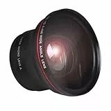 Kompatibel mit Nikon D7100, D7000, D5500, D5300, D5200, D5100, D3300, D3000: 52-mm-0,43-Fach-Weitwinkelobjektiv mit Makrofunktion for DSLR-Kameras