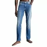 Calvin Klein Herren Jeans Hose Slim Fit, Blau (Denim Medium), 32W/32L
