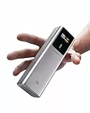 CUKTECH 10 Powerbank 10000mAh, 100W Power Bank mit Digitales Display, Externer Handyakku Schnellladefunktion für iPhone 15/14/13 Series, Samsung Galaxy S23/S22, iPad Air/Pro, Xiaomi, MacBook, Dell und