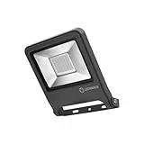 LEDVANCE LED Fluter, Leuchte für Außenanwendungen, Kaltweiß, Endura Flood, Dunkelgrau