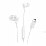 Motorola Sound Earbuds 3C-S In-Ear-Kopfhörer mit Mikrofon, Bequeme Passform, Freisprecheinrichtung, High-Definition-Sound, sicheres Design, USB-C-Anschluss, Weiß