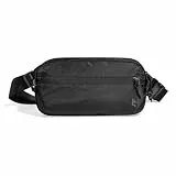 tomtoc Anti-Diebstahl Sling Bag 3,5L – Umhängetasche Schultertasche Crossbody Bag für Herren Damen mit RFID-Schutz für Switch, iPad mini | spritzwassergeschützt | Alltag, Reise, EDC | Schwarz
