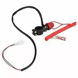 Keenso Motorrad Killswitch, Universal 12 V 22mm Lenker Außenborder Motor Notausschalter Wasserdicht Switch für Dirt Bike, ATV, Boot, Motorrad
