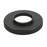Akozon Adapterring C-Halterung auf T2 5P9866B Kameraadapterring Aluminiumlegierung Kameraobjektivhalterung Adapterring für Fotografie