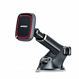 APPS2Car Magnet Halterung Auto, Universal-Armaturenbrett-Windschutzscheibe Industrielle Festigkeit Saugnapf Handy Halterung mit verstellbarem Teleskoparm,6 Starke Magnete,für alle Mobiltelefone