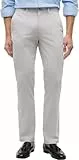 Tommy Hilfiger Herren Chino Hose Core Denton Essential Twill Straight Fit, Grau (October Grey), 33W/32L