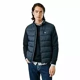 Pepe Jeans Herren Puffer Gillet Jacke, Blau (Dulwich Blue), L
