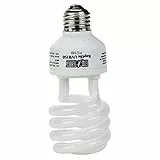 Exo Terra Reptile UVB 150, Wüstenterrarien Lampe, Kompakte UVB Lampe für in der Wüste lebende Reptilien, 26W, Fassung E27, Weiß US