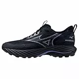 Mizuno Wave Rider GTX 3 Damen Traillaufschuhe, Odyssey Gray/Icelandic Blue/Iris Bloom, Schwarz , 41 EU