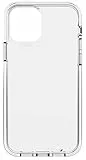 Gear4 Crystal Palace Wilma Compatible with iPhone 12 Plus/iPhone 12 Pro 6.1 Case, Advanced Impact Protection with Integrated D3O Technology, Phone Cover – Transparent