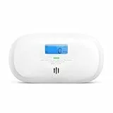 X-Sense Smart Kohlenmonoxid Melder mit Digitalanzeige, austauschbarer Batterie, Basisstation SBS50 erforderlich (separat erhältlich), XC0C-MR, 1 Stück