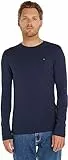 Tommy Jeans Herren Langarmshirt TJM Original Langarm, Blau (Black Iris), S