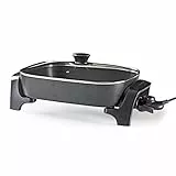 Elektrische Pfanne - 40 cm - Dickwandiges Aluminium-Gussgehäuse