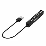 SABRENT USB Hub, USB Adapter 2.0, USB verlängerung mit EIN/AUS-schaltern Geeignet, USB Verteiler mehrfach für PS4/PS5, Playstation 5, Laptop, PC, drucker, MacBook, USB Stick, Notebook (HB-MCRM)
