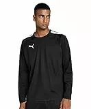 PUMA Herren Teamliga Training Sweat Sweater, Puma Black-Puma White, L