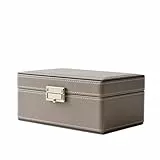 kiximay Accessoires-Organizer, Herren- und Damen-Feinaufbewahrung - mit Verschluss, grau, einzeln