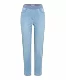 Raphaela by Brax Damen Pamina 6/8 Deko Light Denim Klassische Hose