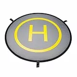 Mantona Drohnen-Landeplatz faltbar inkl. Transporttasche, 107 cm Durchmesser, ideal für ferngesteuerte Drohne, Quadcopter, Mini-Helikopter