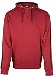 Gorilla Wear Banks Oversized Hoodie - Rot/Schwarz - zum Sport Freizeit Alltag Einkaufen Arbeit Baumwolle Polyester Workout Logo Kapuze Modern, XXL