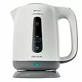 Cecotec Wasserkocher ThermoSense 170, 1,7 Liter Fassungsvermögen, BPA-frei, Abnehmbarer Kalkfilter und doppeltes Sicherheitssystem