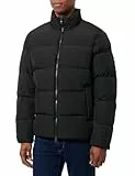 Tommy Hilfiger Herren Pufferjacke Down Puffer Jacket mit Taschen, Schwarz (Black), S