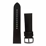 Emporio Armani Armbanduhren für Herren 22mm, Schwarz Leder, original ersatzband für AR2461
