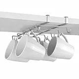 Metaltex My-Mug Tassen/Becherhalter zum Einhängen, silber, 1 - Pack