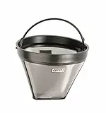 GEFU Kaffeefilter ARABICA Gr. 4 | Dauerfilter für Handfilter & Kaffeemaschine | Mikrofilter aus Edelstahl & Kunststoff | Umweltfreundlich, Spülmaschinenfest