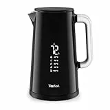 Tefal Smart & Light, digital, 7 Positionen, Schwarz Wasserkocher Schwarz