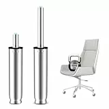 Mastery Mart Gasdruckfeder für Bürostühle, Länge 251mm - 346mm Gasdruckfeder, Gasdruckdämpfer Belastbar bis 450 kg, Bürostuhl Ersatzteile, TÜV, Klasse 4, Universelle Passform (Silber, Nicht für 1KEA)