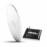 Walimex pro Reflexschirmdiffusor für Ø 180 cm Weiß, Diffusor Hülle für Softbox-Effekt, Lichtformer inkl. Transporttasche ideal für Porträt-, Produkt- und Still-Life-Fotografie