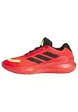 adidas Unisex BB Legends Low Basketball-Schuhe, Lucid red/core Black/Lucid Lemon