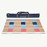 Uber Games Mikado XXL Mega 90 bis 150 cm - Outdoor & Indoor - in Tragetasche - Jumbo FSC Holz Version (bis 90 cm)