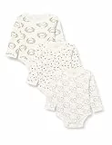 Care Baby Body Langarm aus 100% Baumwolle (3er Pack)