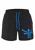 Chiemsee Badehose Herren I Regular Fit Badeshorts mit elastischem Bund & Kordel I Schnelltrocknend, mit Mesh-Innenslip & Taschen I Sportliche Kurze Schwimmhose in 3 Farben I Größe M-3XL