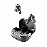 Skullcandy Smokin' Buds In-Ear Wireless-Kopfhörer, 20 Std. Akkulaufzeit, 50% nachhaltiger Kunststoff, Mikro, kompatibel mit iPhone, Android und Bluetooth-Geräten - Schwarz