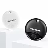 Ultrbeka 【Apple MFi-zertifizierter】 Air Tag 2er Pack Tracker kompatibel mit Wo ist?“ App (nur iOS), Key Finder für Key, Gepäck, Koffer, Haustiere – Wasserdicht & austauschbarer Batterie