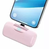 Mini Powerbank für iPhone 5500mAh, Klein Power Bank Kompakt 22.5W PD 3.0A Schnelles Aufladen Akkupack Tragbares Externer Akku mit LED Display Kompatibel mit iPhone 14/13/12/11/X/XR/XS/8/7/6 Serie