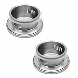 TOPBATHY 2 Stück Wasserkrug-Deckel Ersatz Edelstahl Zitrone Wasser Flasche Deckel Milch Saft Karaffe Stopper für Home Shop