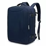 Hayayu für Easyjet Handgepäck 45x36x20 Rucksack Handgepäck Tasche für Flugzeug Reisetasche Unter Dem Sitz Mit Diebstahlschutztasche Reiserucksack Mit Computerfach für 15,6 Zoll Laptop