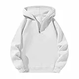 Angxiwan Street one Damen Pulli Kurzarm,Hoodie Damen Pullover mit Kapuze Winter Langarmshirt Casual Lässige Übergangs Mantel Freizeit Fashion Herbstoutfits Elegant Stretch Kleidung