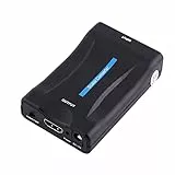 KIMISS Schwarzer Digitaler VideoadapterSt auf Konverter, Ble Videoadapter 720P 1080P mit USB-Kabel, T auf Videokonverter
