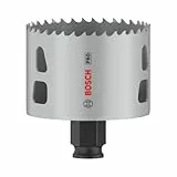Bosch 1x PRO Multi Material Power Change Plus Lochsäge (für Weichholz, Trockenbauwand, Ø 68 mm, Professional Zubehör Bohrmaschine/Schrauber)
