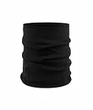 Buff® Merino Schlauchschal Solid Black Unisex Erwachsene
