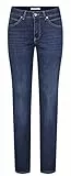 MAC Jeans Damen Melanie Straight Jeans, Blau (Dark Blue D845), W38/L30