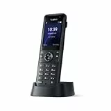 Yealink ax83H・Schnurloses VoIP-Telefon・mit Bluetooth-Schnittstelle mit Rufnummernanzeige/Anklopffunktion・IEEE 802.11a/b/g/n/ac/ax (Wi-Fi) (1301013)